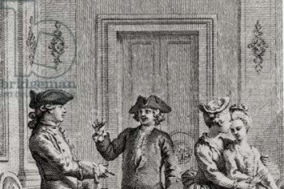 Hubert after Gravelot