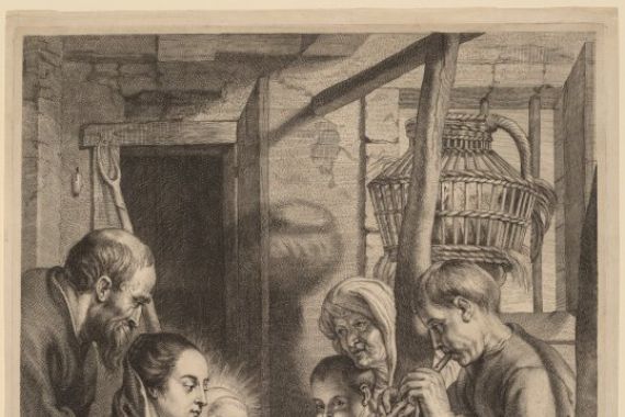 Ignatius Cornelis Marinus after Jacob Jordaens