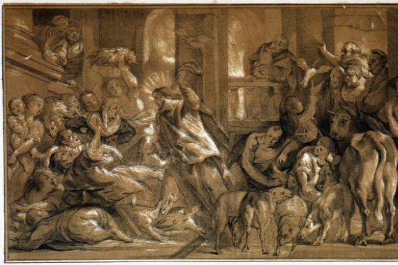 Jacob the Elder (after) Jordaens