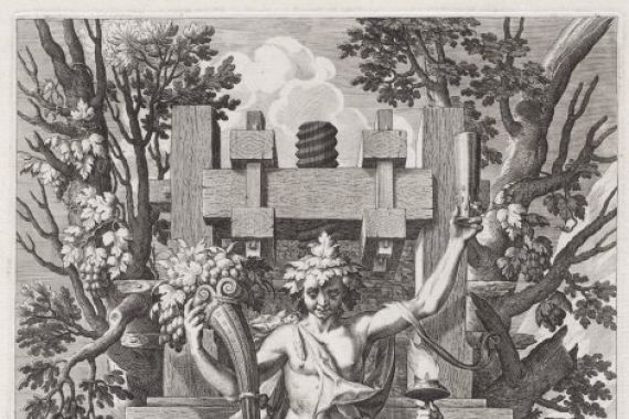 Jan Sadeler I, after Joos van Winghe