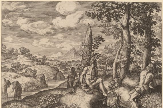 Jan Sadeler I after Gillis Mostaert