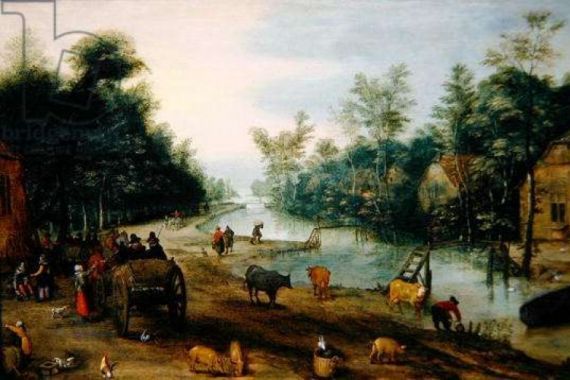 Jan the Elder circle of Brueghel