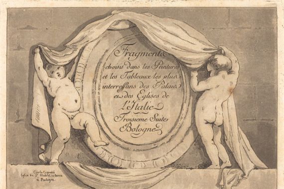 Jean Claude Richard de Saint Non after Jean Honoré Fragonard after Carlo Cignani
