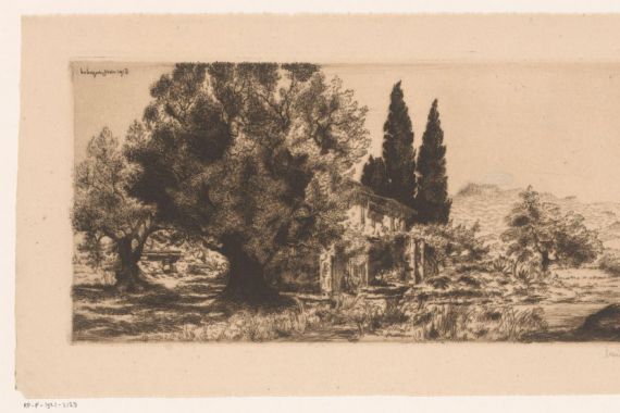 Louis Godefroy (signed by artist)