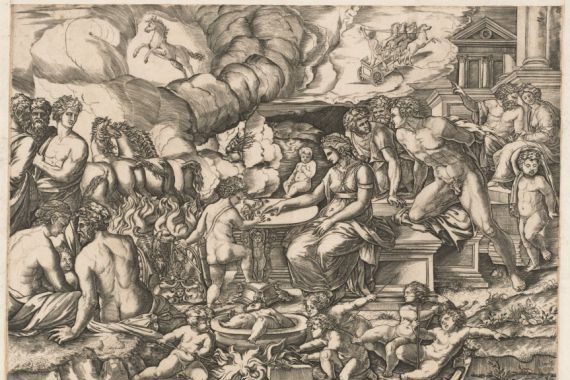 School of Marcantonio Raimondi, after Baccio Bandinelli