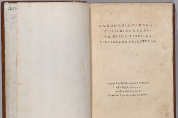 Venetian 16th Century, Dante Alighieri