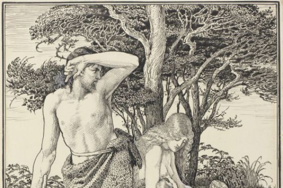 Walter Crane (signed by artist)