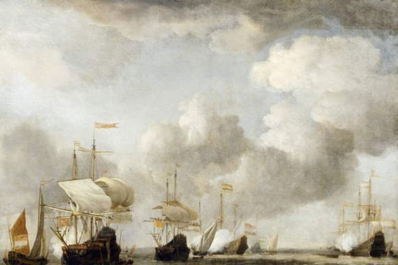Willem van de the Younger (attr.to) Velde