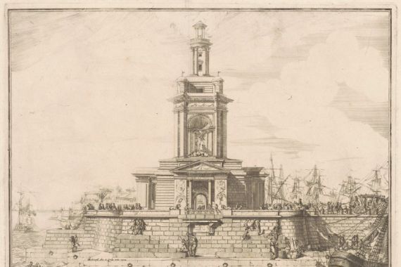 after Michelangelo Specchi Jérôme Charles Bellicard