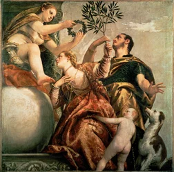 Alegoria do Amor: a união feliz (pintura sobre tela)