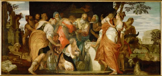 Unguento de David (óleo sobre tela)