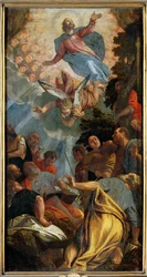 Ascensão de Cristo (pintura sobre tela)