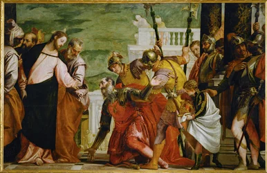 Jesus e o Centurião (pintura sobre tela)