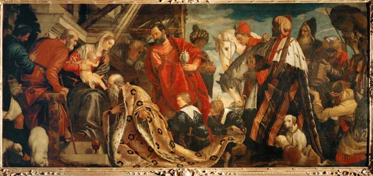 A Adoração dos Reis Magos (pintura sobre tela)
