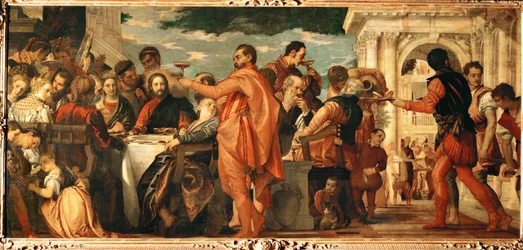 Bodas de Caná (pintura sobre tela)