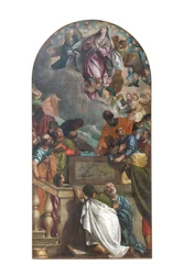 A assunção da Virgem, c.1580 (óleo sobre tela)