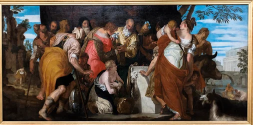 A coroação do rei David (óleo sobre tela)