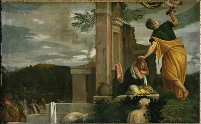O sacrifício de Isaac (pintura sobre tela)
