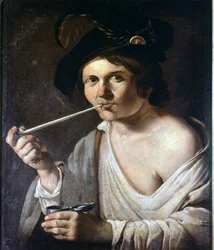 Retrato presumido de Tommaso Aniello dit Masaniello (1623 - 1647). Nápoles, Museu Nacional de São Martinho.