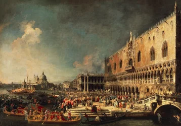 A chegada do embaixador francês em Veneza