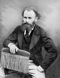Edouard Manet, c. 1875 (fotografia a preto e branco)