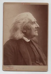 Franz Liszt (1811-1886) (1886, fotografia)