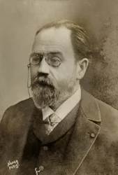 Retrato do escritor francês Emile Zola (1840)