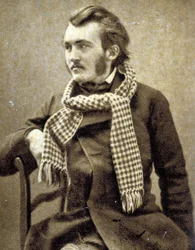 Retrato de Gustave Dore (1832-1883) - fotografia de Nadar