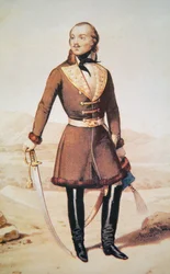 Conde Casimir Pulaski (cor litho)