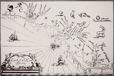 América Colonial (litho)