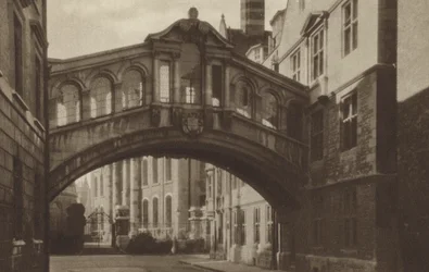 Hertford College, A Ponte (foto a p/b)