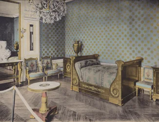 Grand Trianon, Chambre de Napoleon I, Great Trianon, Napoleon I Bedroom (foto colorida)