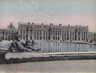 Le Chateau, Vue sur le Parc, The Castle, View on the Park (foto colorida)