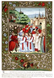 Entrada de Carlos VII em Rouen, 26 de Outubro