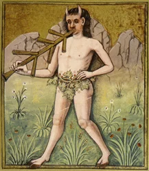 Pan - Iluminação do século XV