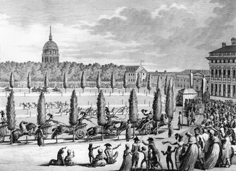 Revolução Francesa: Festa da fundação da Republique no dia 1 de Sexta-feira Uma V (22 de Setembro