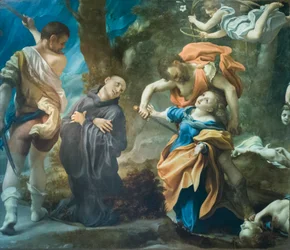 Martírio de São Plácido, Flávia, Êutico e Vitorino, c.1524 (óleo sobre tela)