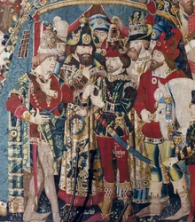 A Guerra de Tróia: Tenda de Aquiles, c.1470 (tapeçaria)