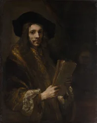 Retrato de um homem ("O leiloeiro"), c.1658-62 (óleo sobre tela)