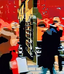 Fundo vermelho