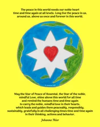 A Estrela da Paz de Rosental para este mundo