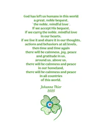 O nobre amor consciente une e traz paz a este mundo