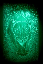 A pantera - verde
