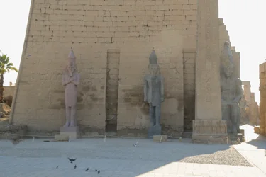Templo de Luxor, arquitetura do Antigo Egito em Luxor