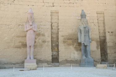 Templo de Luxor, arquitetura do Antigo Egito em Luxor