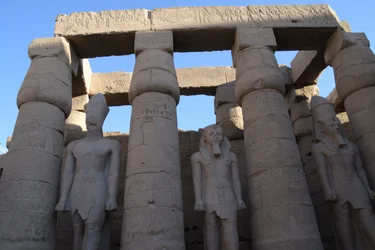Templo de Luxor, arquitetura do Antigo Egito em Luxor