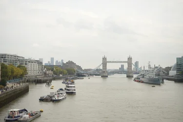 A Ponte de Londres sobre o rio Tamisa, no coração de Londres
