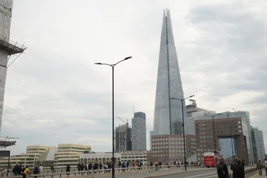 A Ponte de Londres sobre o rio Tamisa, no coração de Londres