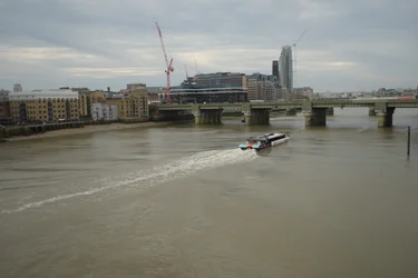 A Ponte de Londres sobre o rio Tamisa, no coração de Londres
