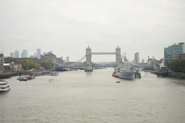 A Ponte de Londres sobre o rio Tamisa, no coração de Londres